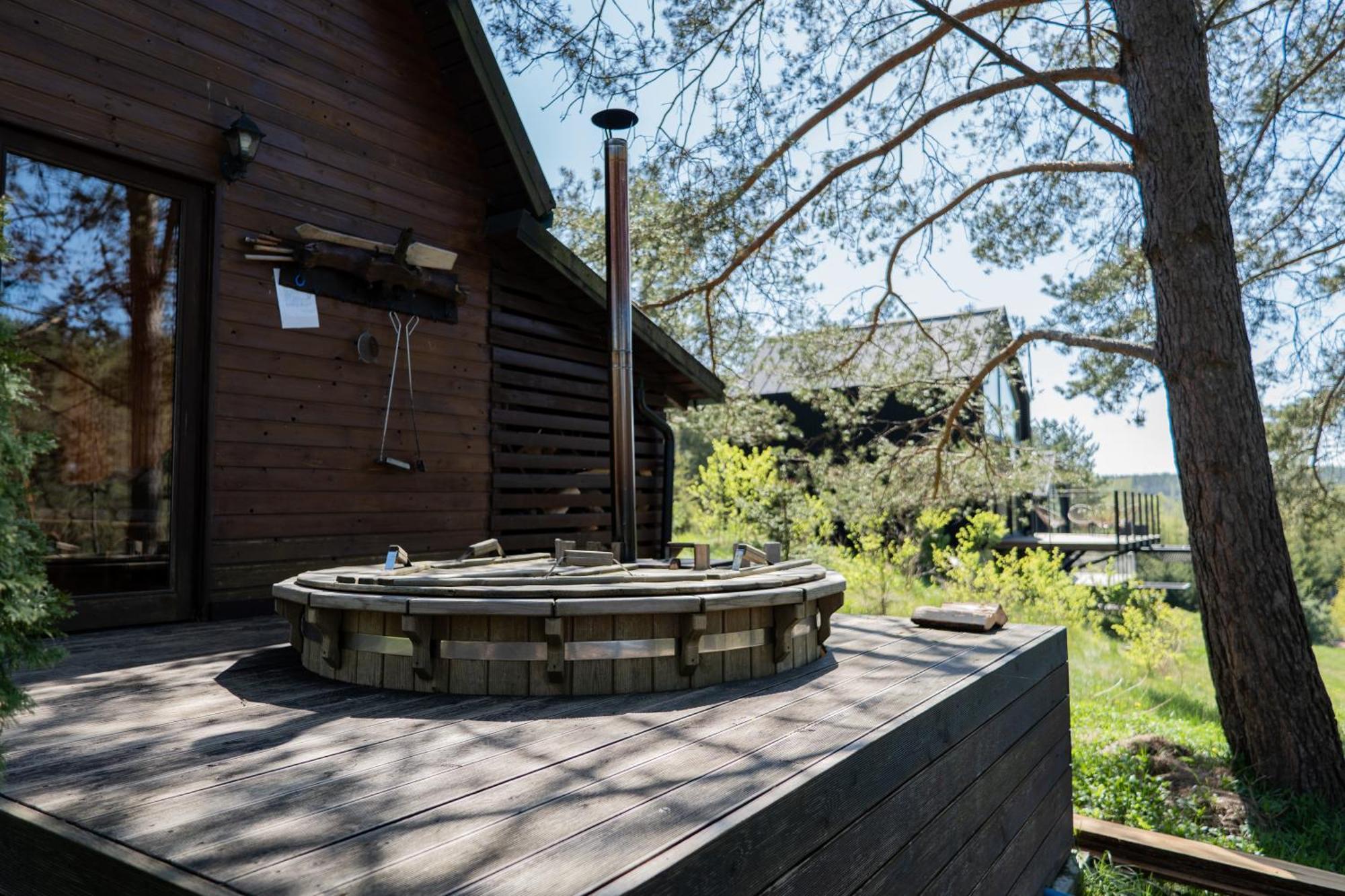 Vila Dom Pod Klonem Na Kaszubach Kościerzyna Exteriér fotografie